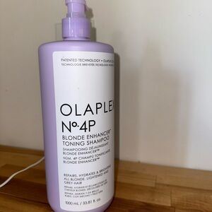 NWT JUMBO - 33fl ounces - OLAPLEX No.4P Blonde Enhancer Shampoo in Lavender